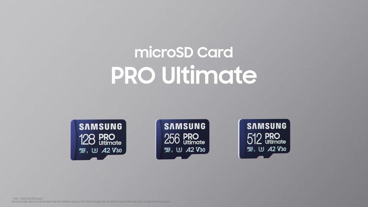 microSD Card PRO Ultimate: Feature highlight | Samsung thumbnail