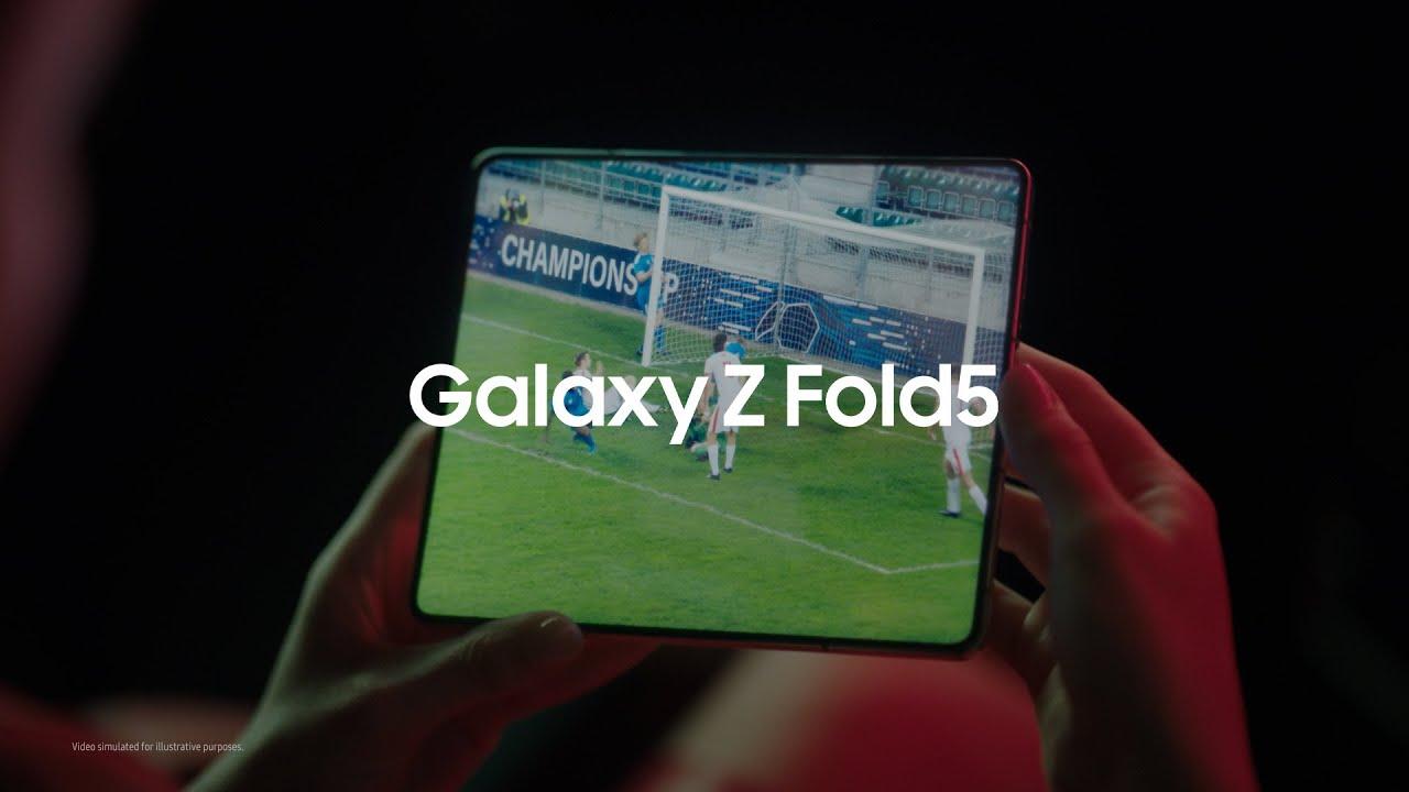 Galaxy Z Fold5: Watching | Samsung thumbnail