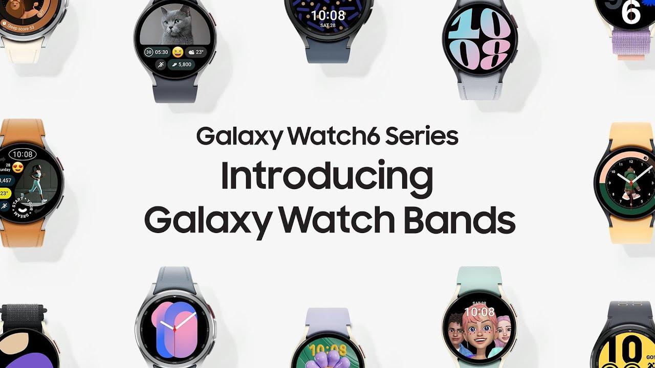 Galaxy Watch6 Series: Introducing Galaxy Watch Bands | Samsung thumbnail