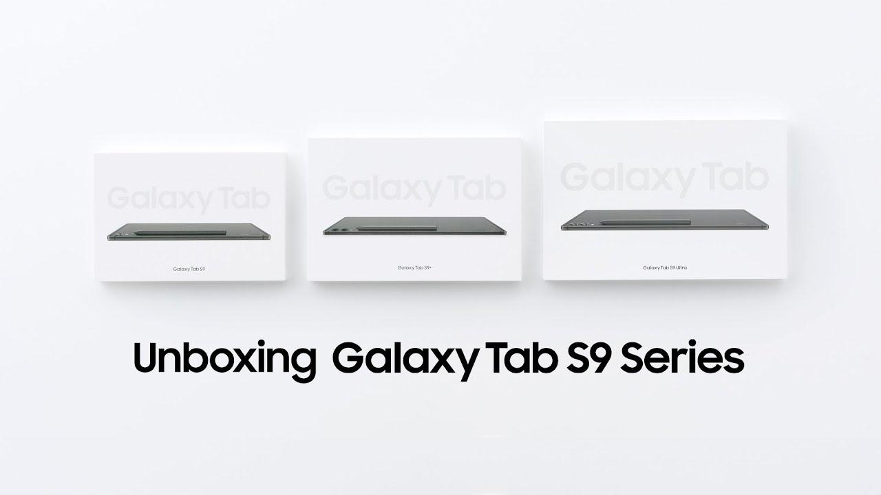 Galaxy Tab S9 Series: Official Unboxing | Samsung​ thumbnail