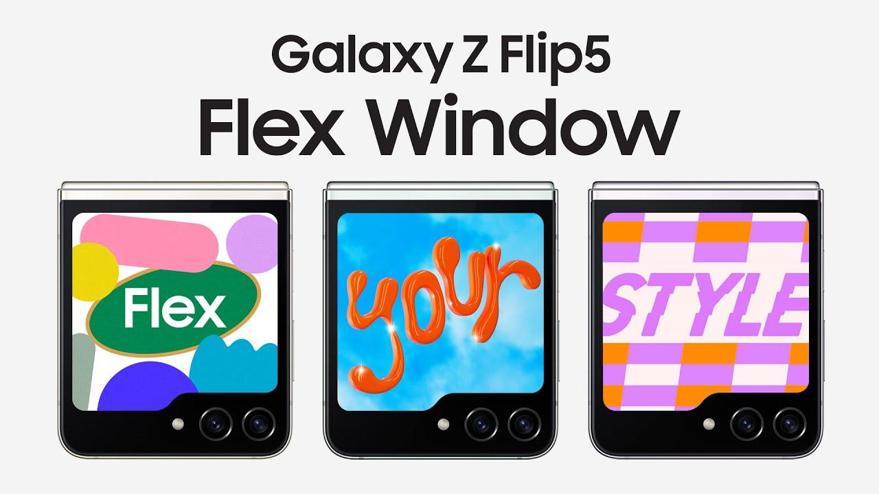 Galaxy Z Flip5: Flex Window Experience | Samsung​ ​ thumbnail