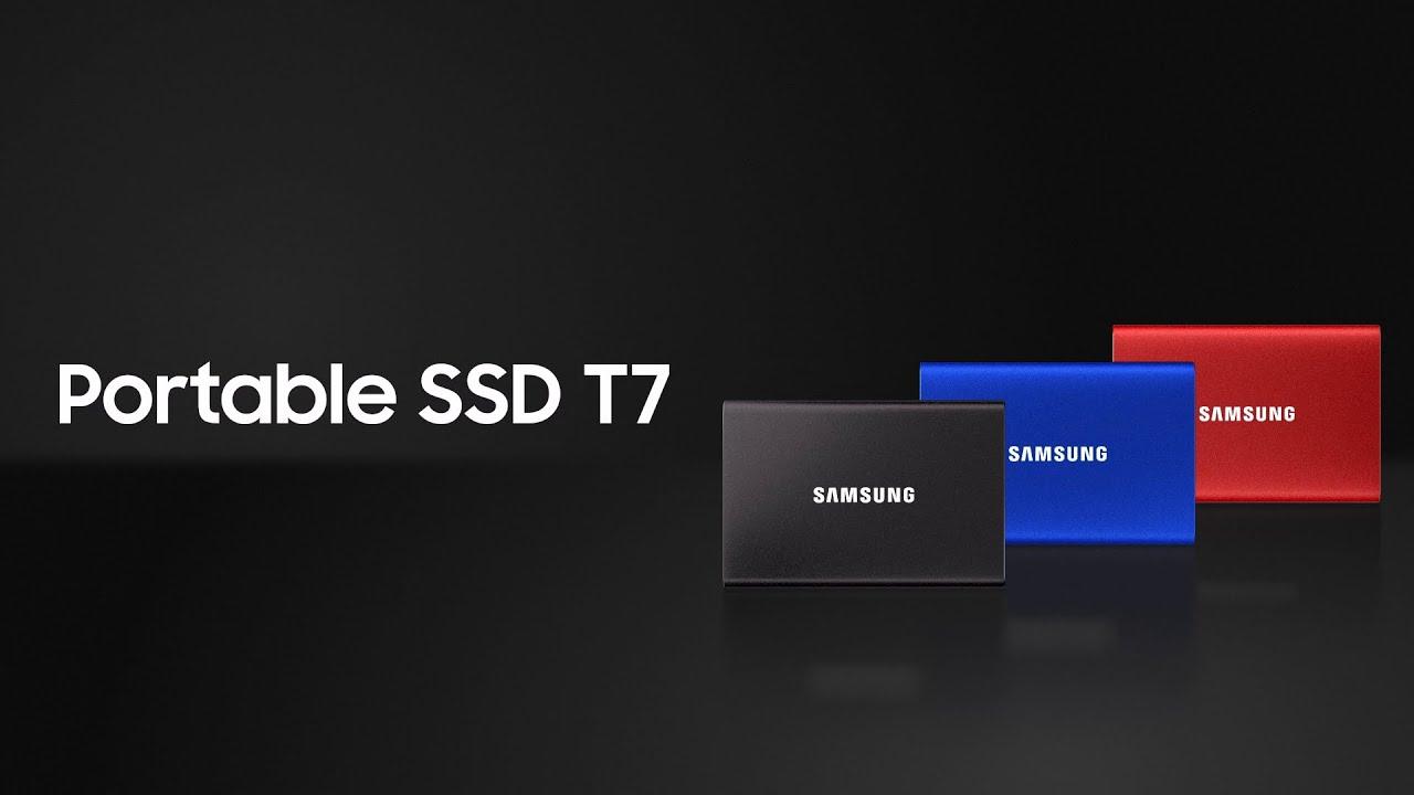 Portable SSD T7: Super fast external storage | Samsung thumbnail