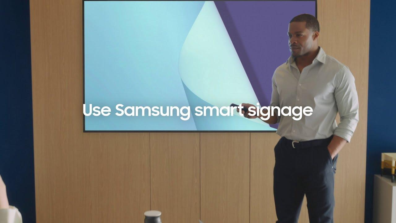 Samsung UHD Signage QHC/QMC/QBC series (Short version): Stunning Performance thumbnail