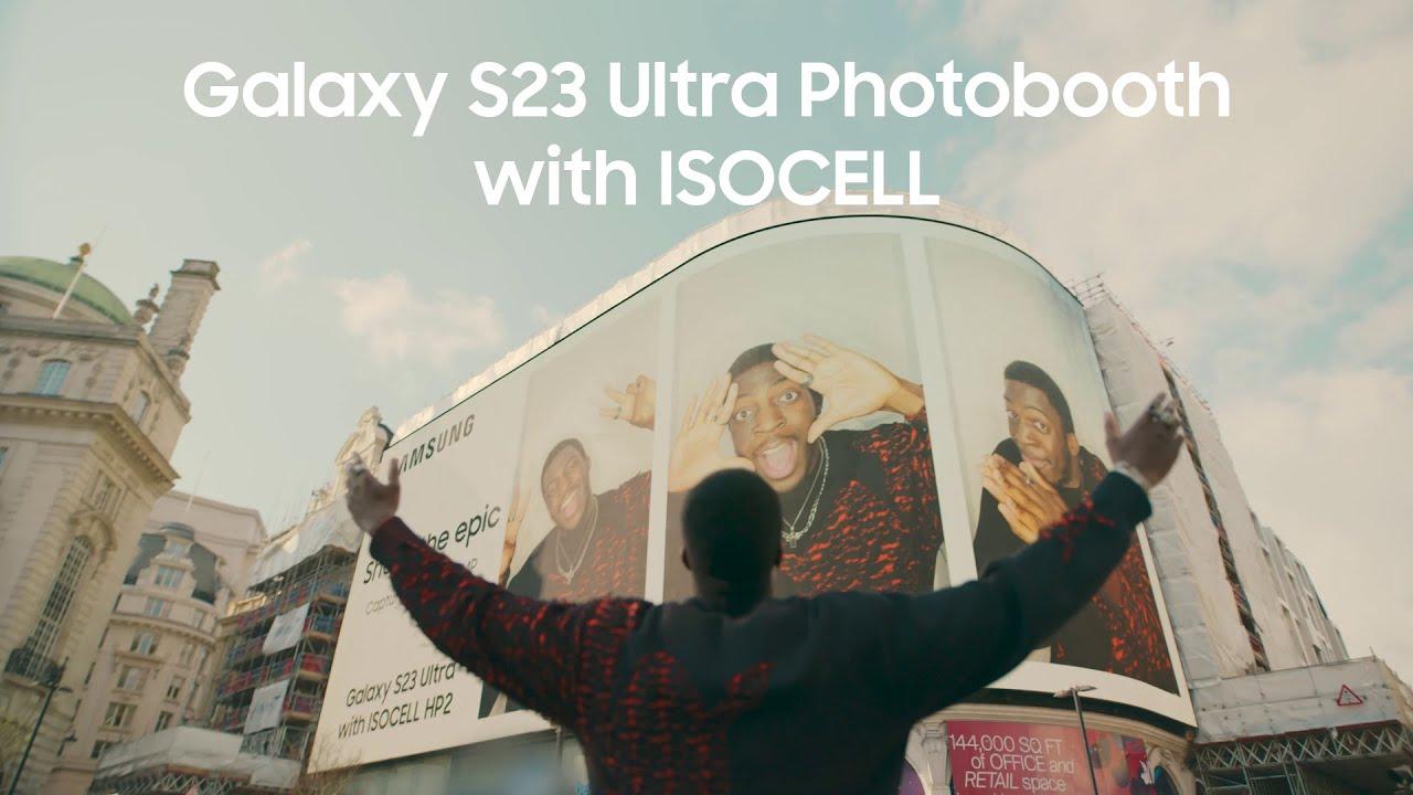 Galaxy S23 Ultra Photobooth with ISOCELL | Samsung thumbnail