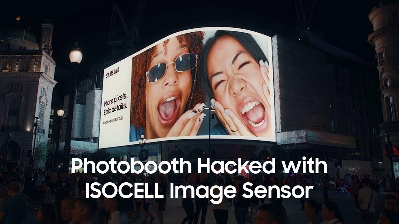 ISOCELL: Photobooth Hacked with 200MP Image Sensor | Samsung thumbnail