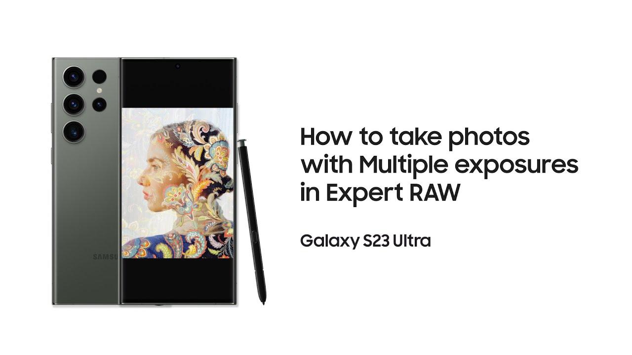 Galaxy S23 Ultra: How to take photos with Multiple exposures in Expert RAW | Samsung thumbnail