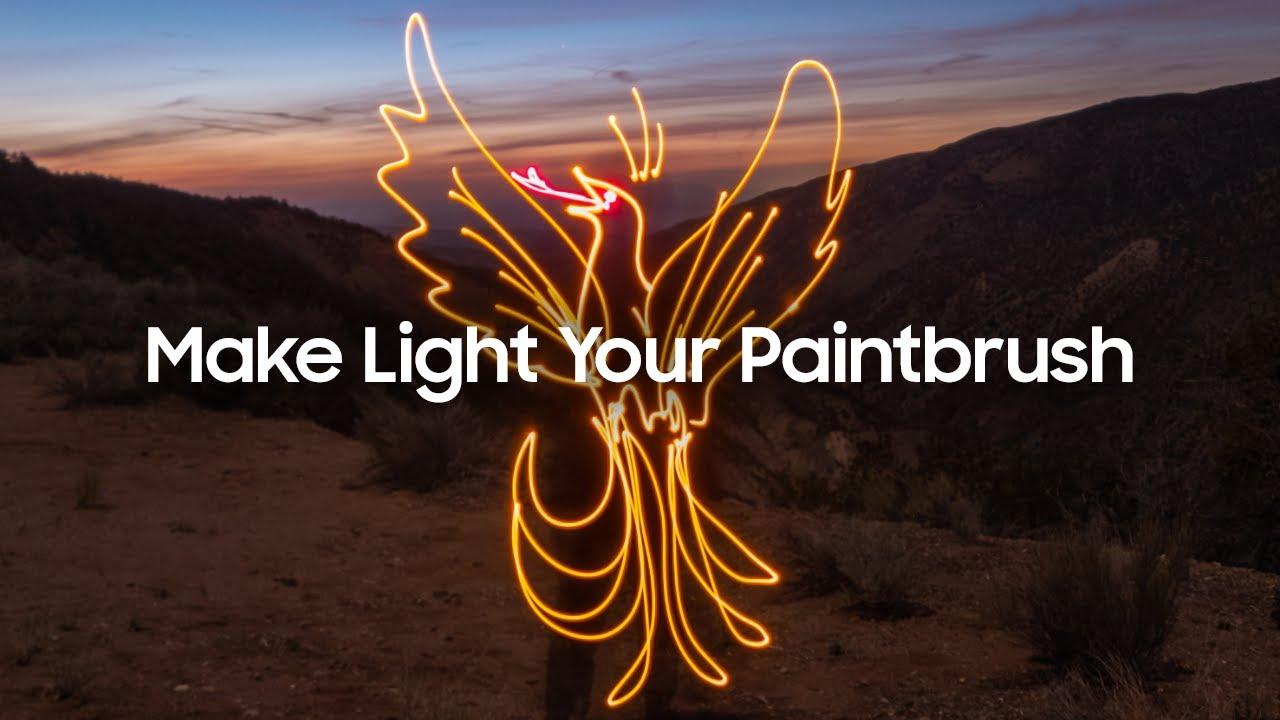 Galaxy S22: Make Light Your Paintbrush | Samsung thumbnail