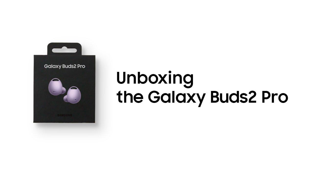 Galaxy Buds2 Pro: Official Unboxing | Samsung thumbnail