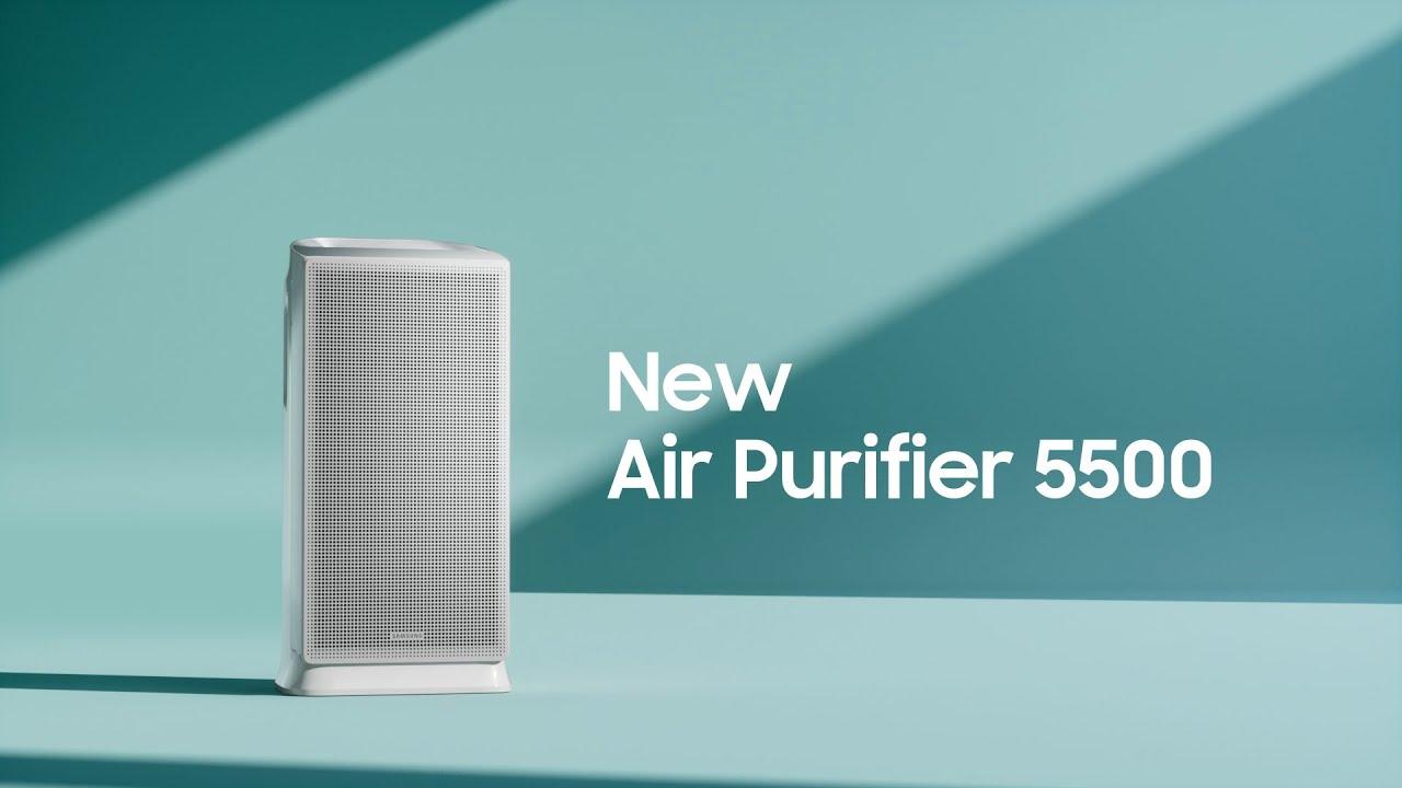 New Air Purifier 5500: Introduction Video l Samsung thumbnail