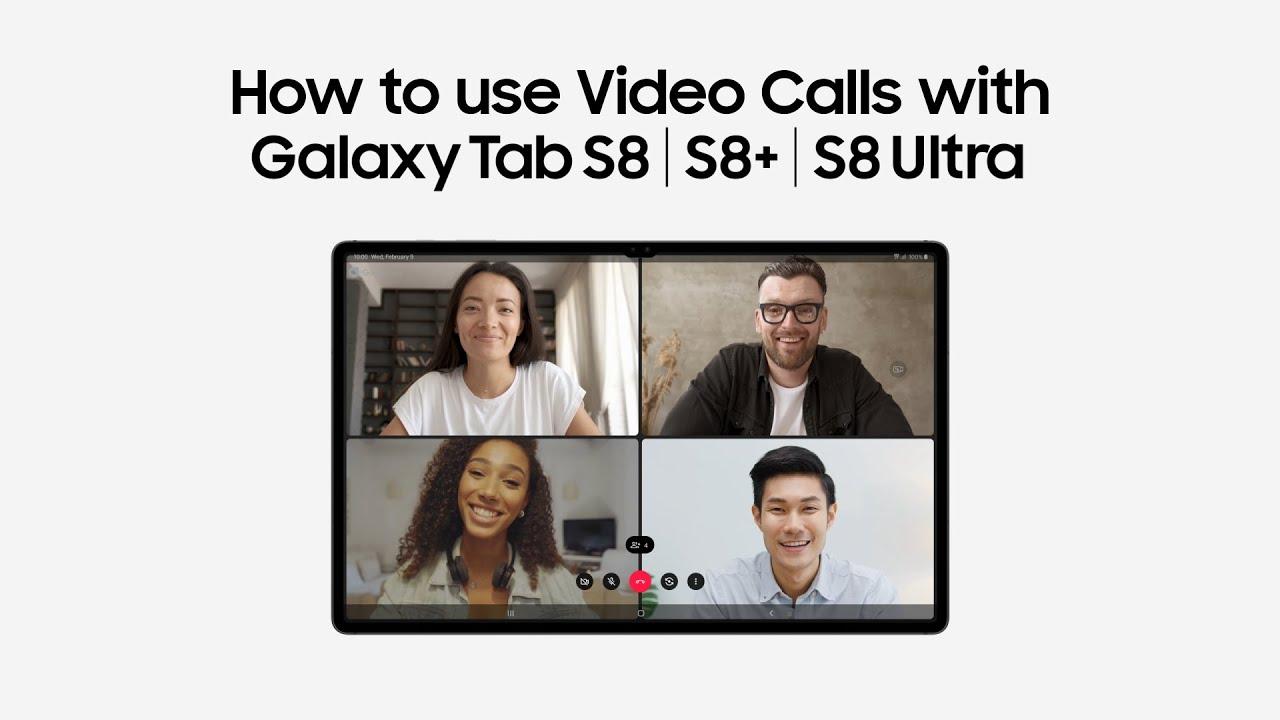 Galaxy Tab S8 Series: How to use Video Calls | Samsung thumbnail