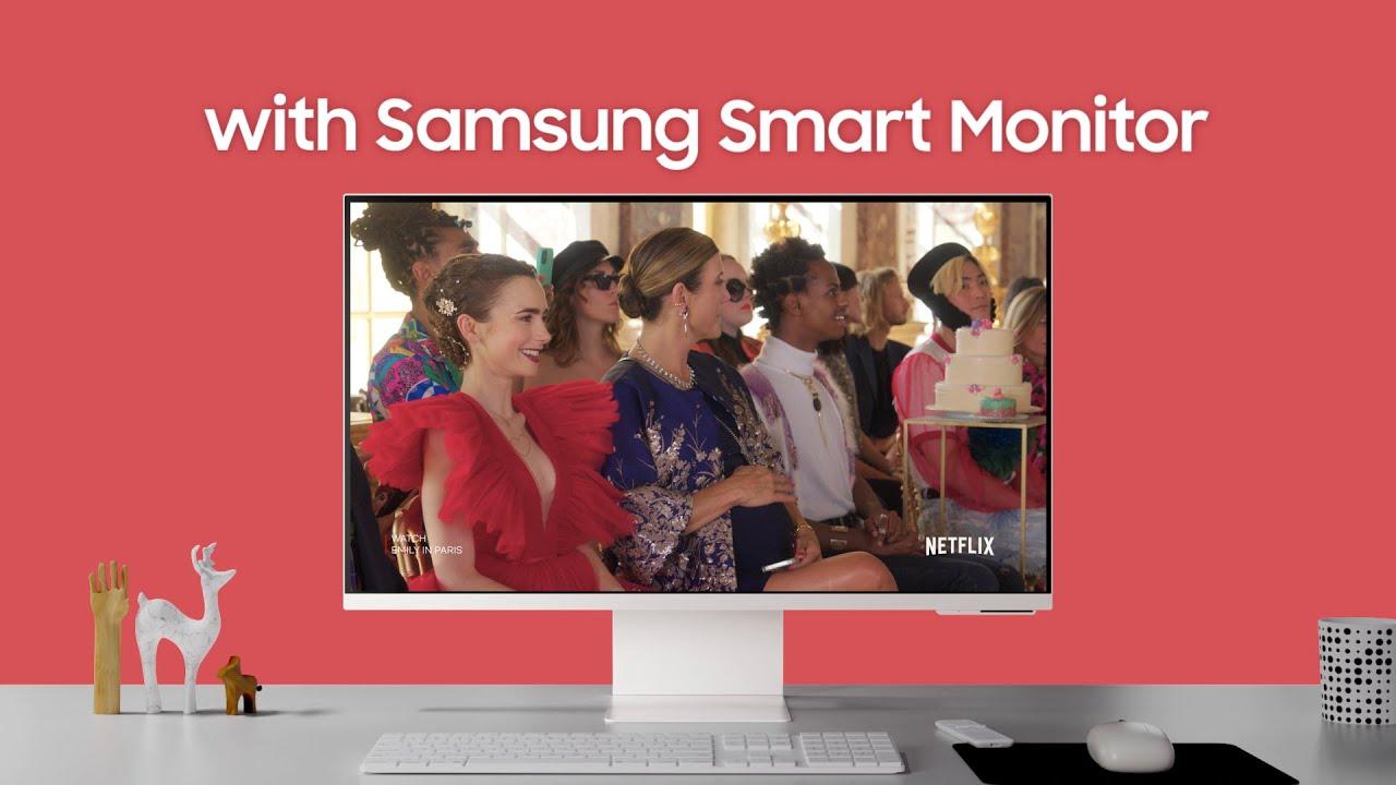 Smart Monitor: Be best friends with EmilyㅣSamsung thumbnail