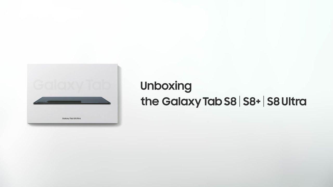 Galaxy Tab S8 Series: Official Unboxing | Samsung thumbnail