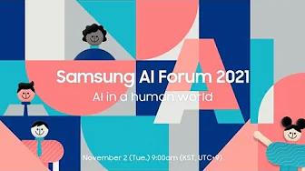 [SAIF 2021] Day 2: AI in a human world | Samsung thumbnail