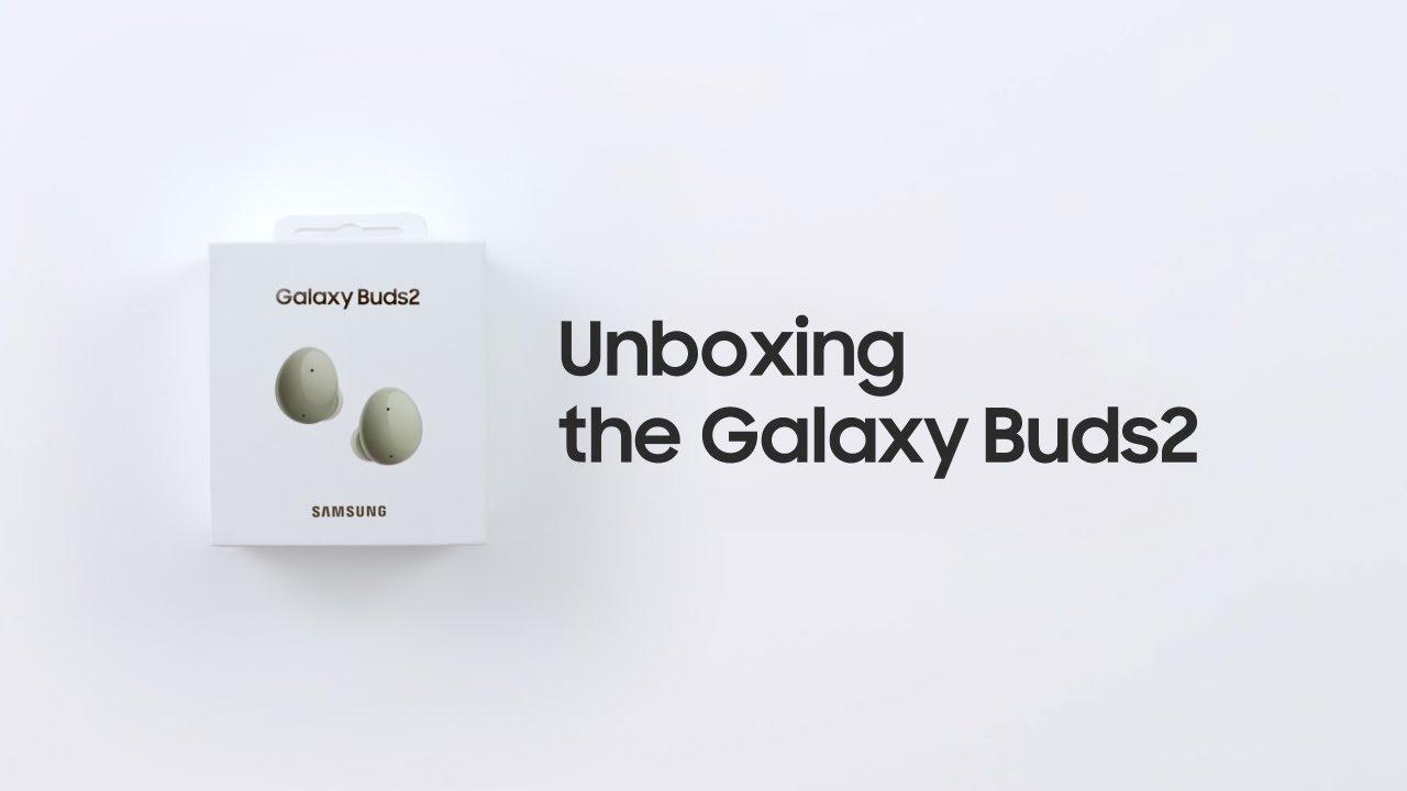 Galaxy Buds2: Official Unboxing | Samsung thumbnail