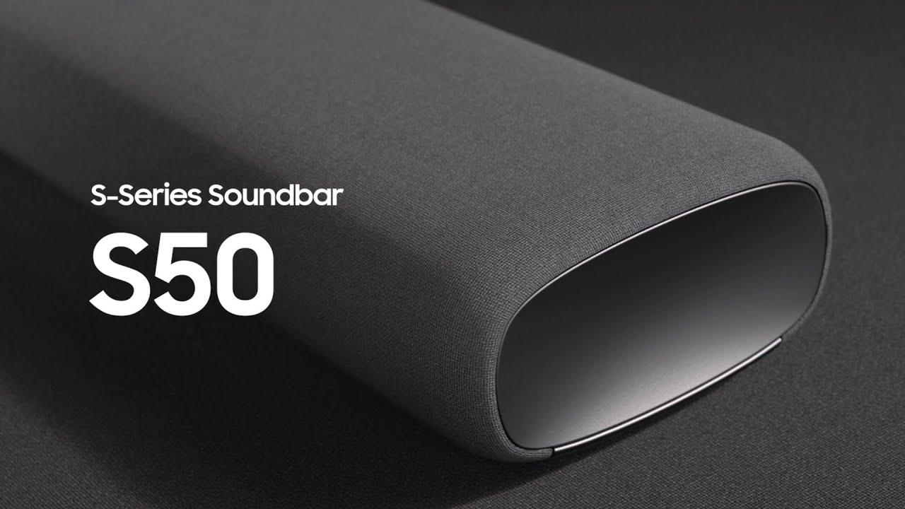 Soundbar - S50A: Official Introduction | Samsung thumbnail