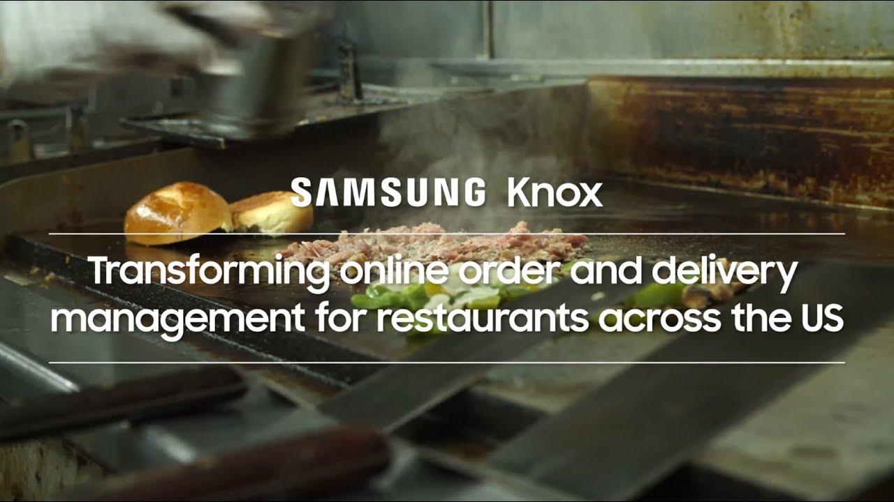 Knox: Helping transform online ordering and delivery for restaurants across the US | Samsung thumbnail