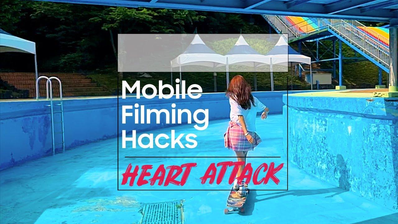 Heart Attack: Mobile Filming Hacks, Mid-angle tracking | Samsung thumbnail