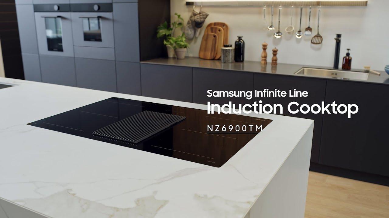 Samsung Built-in kitchen Appliances: Infinite line - Hob with integrated extractor thumbnail