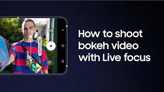 Galaxy A80: How to add bokeh to videos with Live focus | Samsung thumbnail