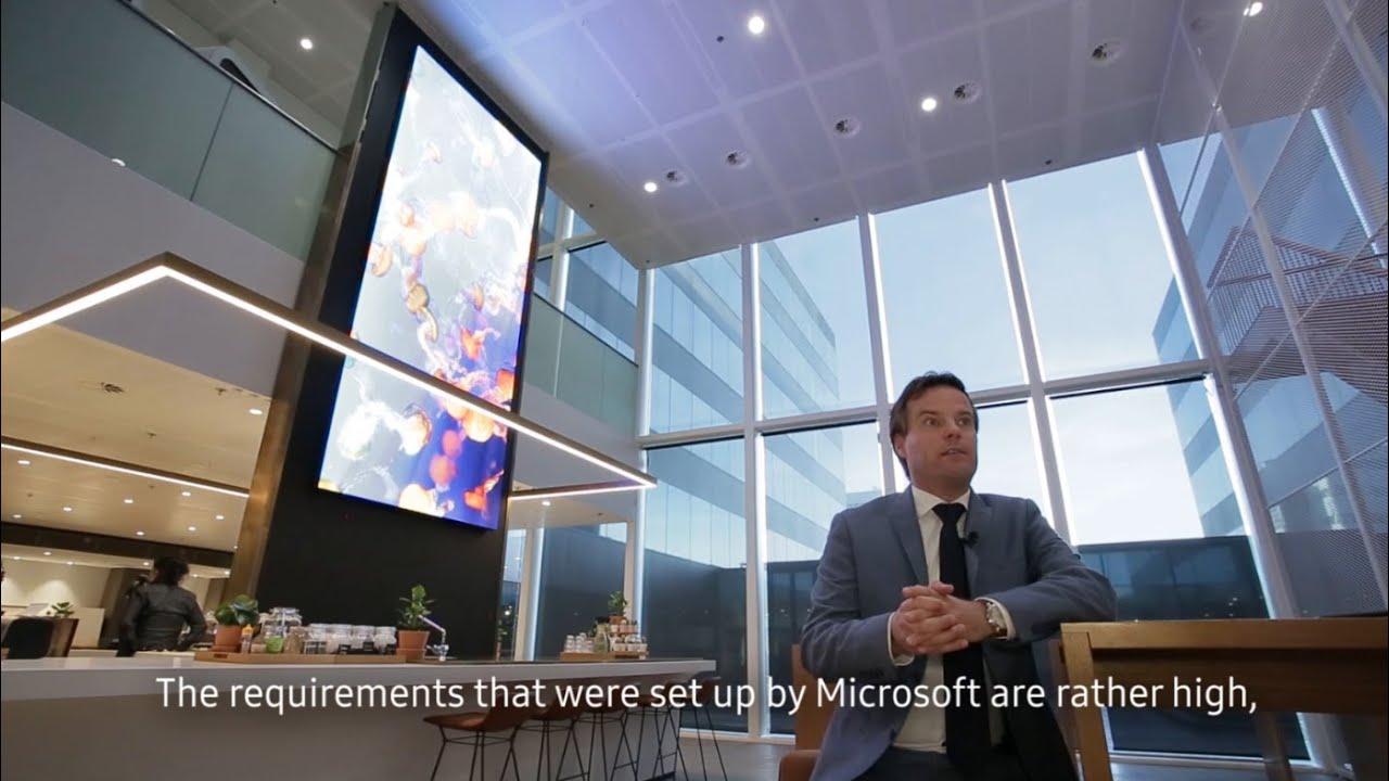 [Case Study] Microsoft Netherlands empowered to achieve more with Samsung thumbnail