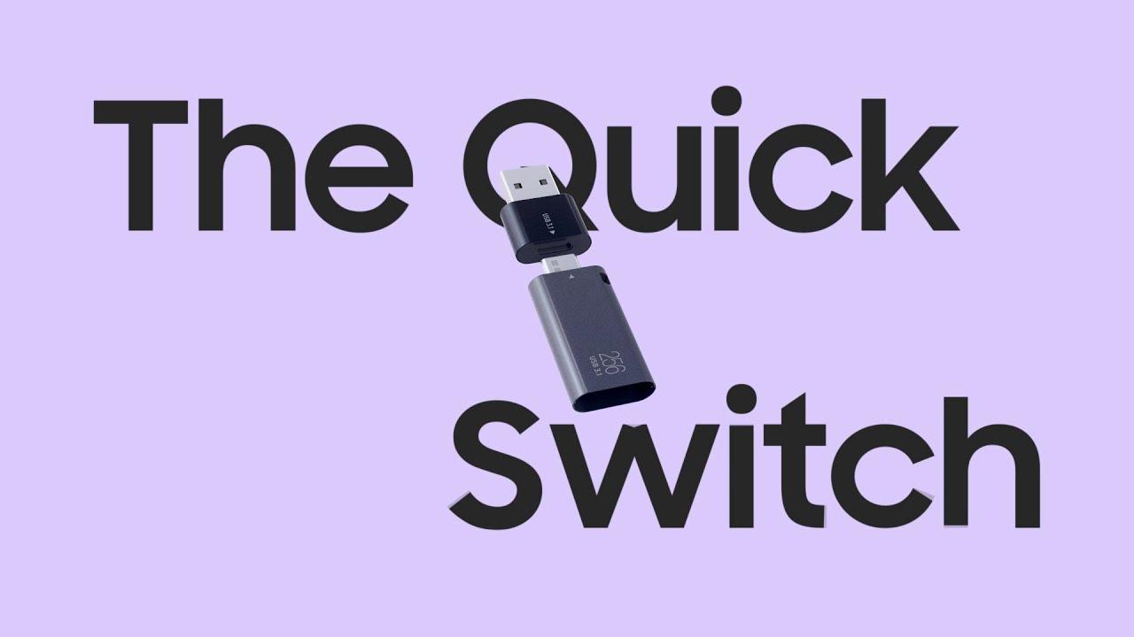 Samsung USB Flash Drive DUO Plus : The Quick Switch thumbnail