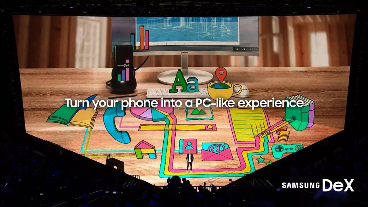 Turn Your Phone into a PC-like Experience | Samsung DeX | Samsung SmartLife thumbnail