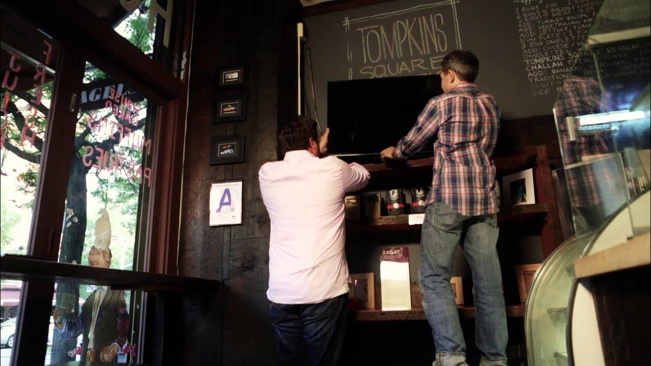 Smart Signage TV Video Case Study: Tompkins Square Bagels thumbnail