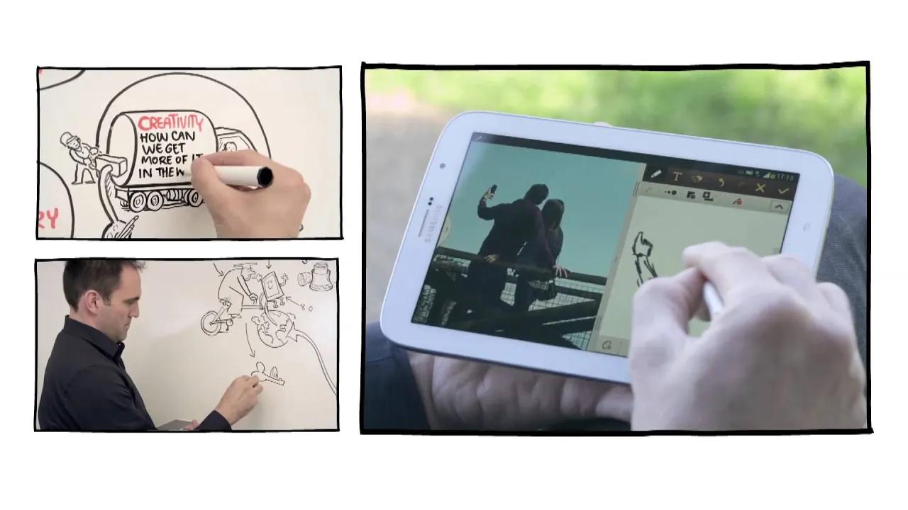 GALAXY Note 8.0 - "The Creative Process" with Illustrator Andrew Park thumbnail