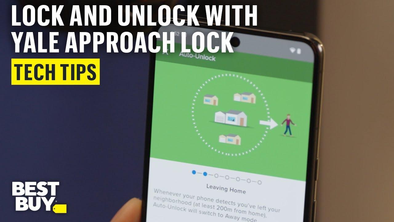 Lock and Unlock Options with Yale Approach Lock with Wi-Fi + Keypad Touch – Tech Tips from Best Buy thumbnail