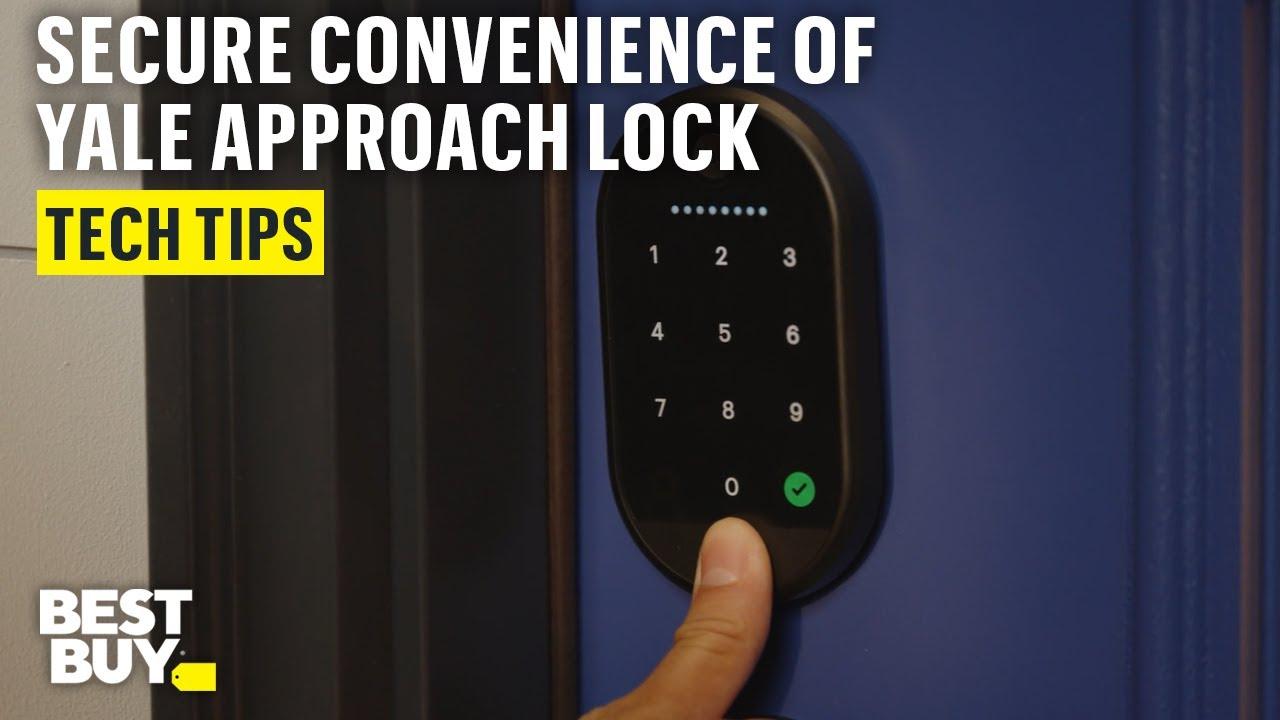 Convenience and Security of Yale Approach Lock with Wi-Fi + Keypad Touch – Tech Tips from Best Buy thumbnail