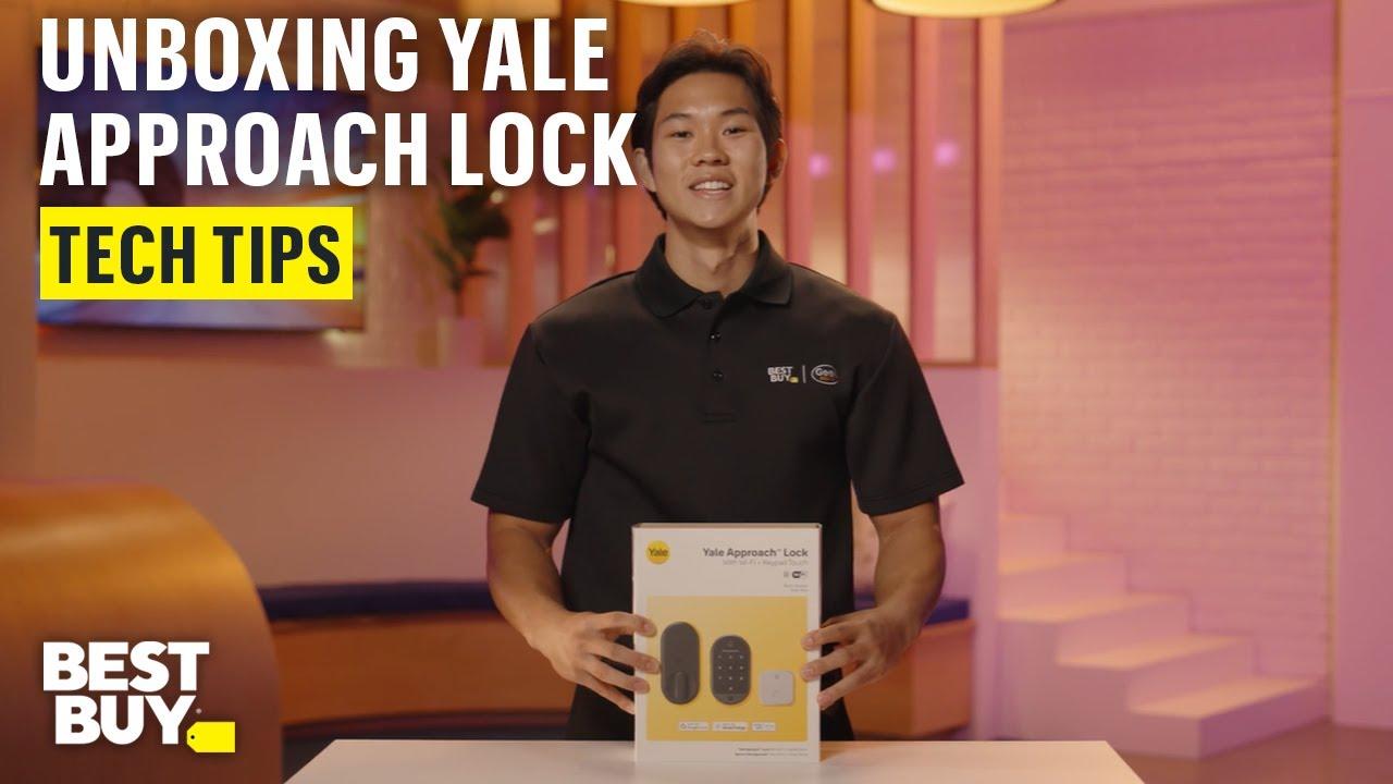 Unboxing the Yale Approach Lock with Wi-Fi + Keypad Touch – Tech Tips from Best Buy thumbnail