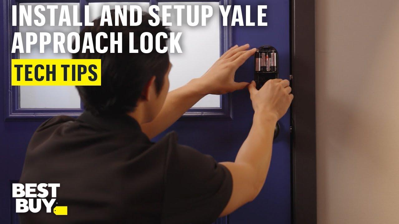 Installation and Setup of Yale Approach Lock with Wi-Fi + Keypad Touch – Tech Tips from Best Buy thumbnail