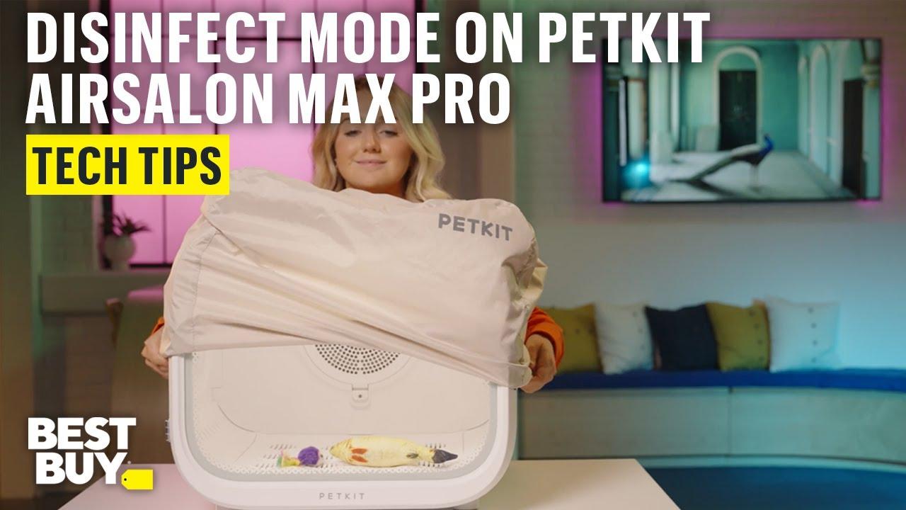 Disinfection Mode on the PETKIT AirSalon Max Pro Pet Hair Drying Box – Tech Tips from Best Buy thumbnail