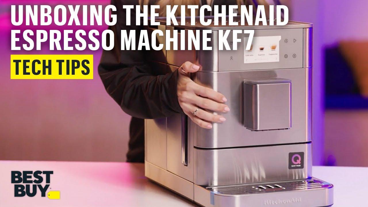 Unboxing the KitchenAid Fully Automatic Espresso Machine KF7 – Tech Tips from Best Buy thumbnail