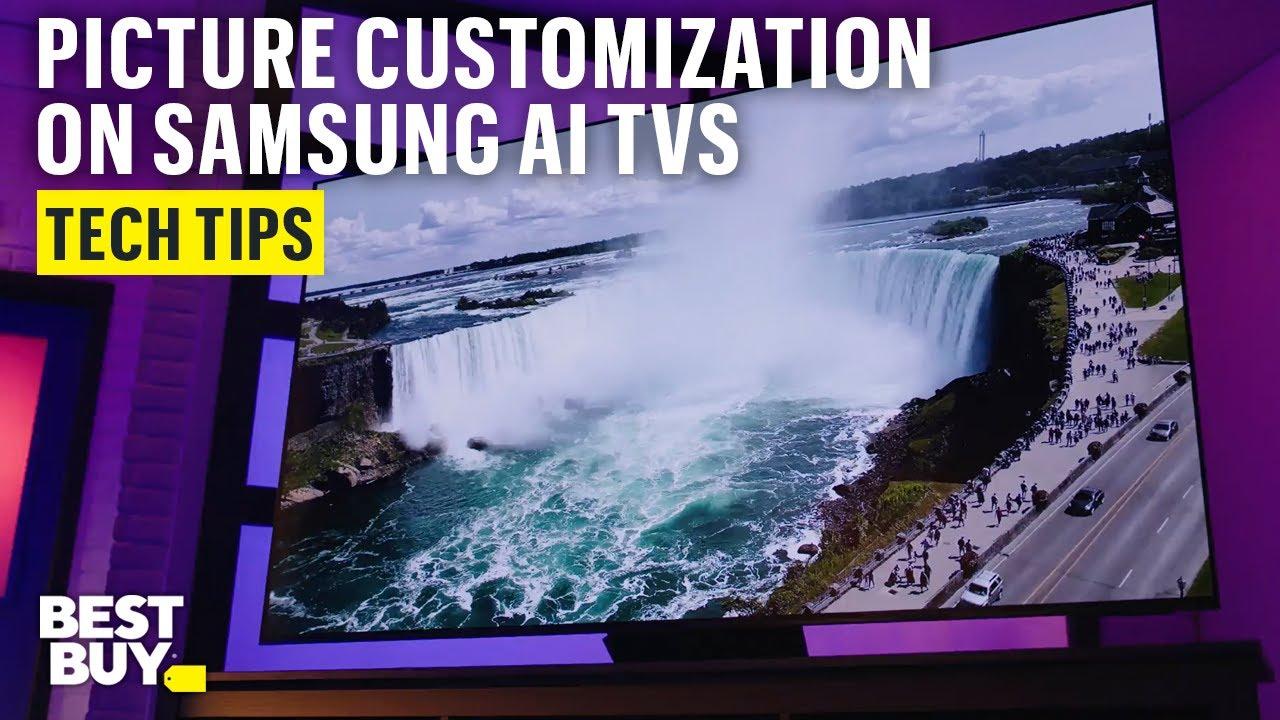 Automatically Customized Picture Settings with Samsung AI TVs – Tech Tips from Best Buy thumbnail