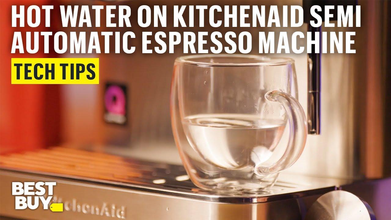 Hot Water Option on the KitchenAid Semi Automatic Espresso Machine – Tech Tips from Best Buy thumbnail