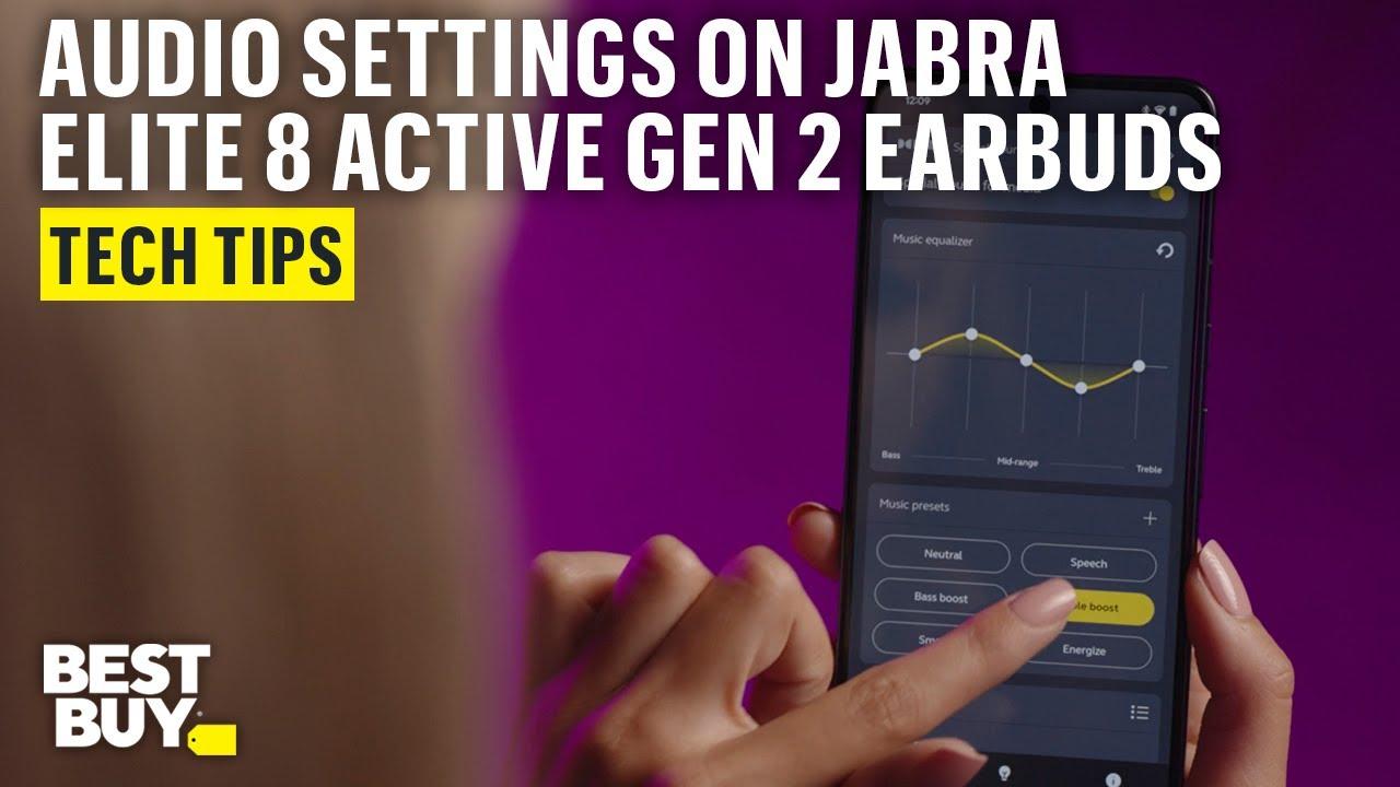 Fine Tune Your Audio on the Jabra Elite 8 Active Gen 2 Earbuds – Tech Tips from Best Buy thumbnail