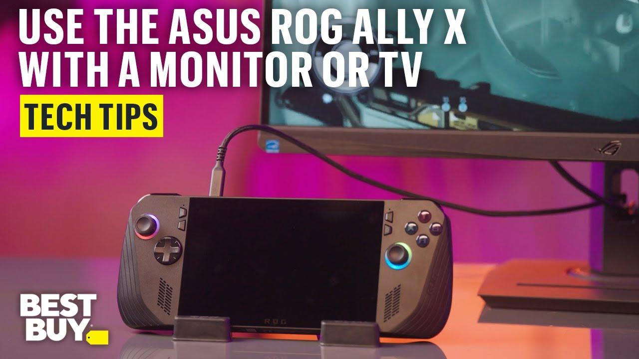 Using the ASUS ROG Ally X with an External Monitor or TV – Tech Tips from Best Buy thumbnail