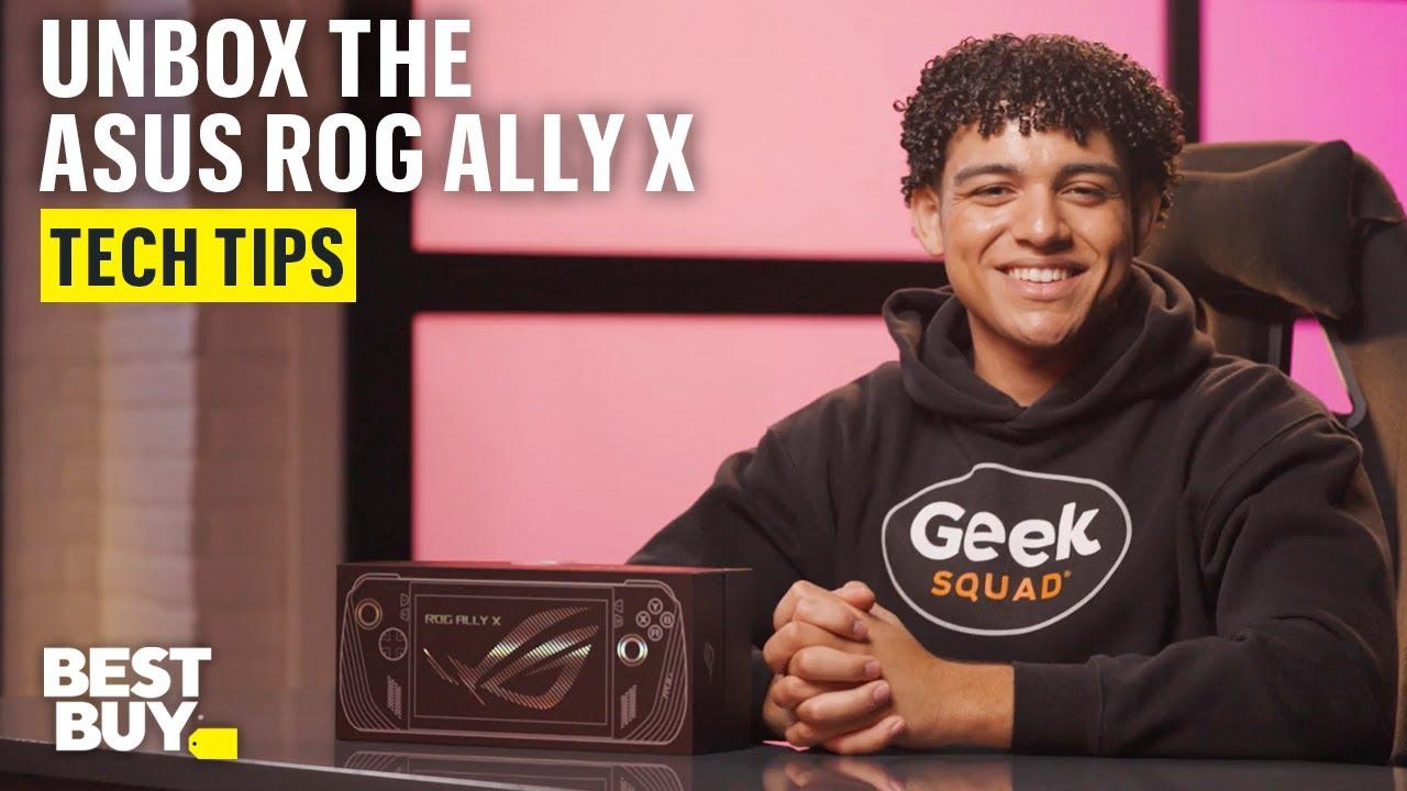 What’s Included with the ASUS ROG Ally X – Tech Tips from Best Buy thumbnail