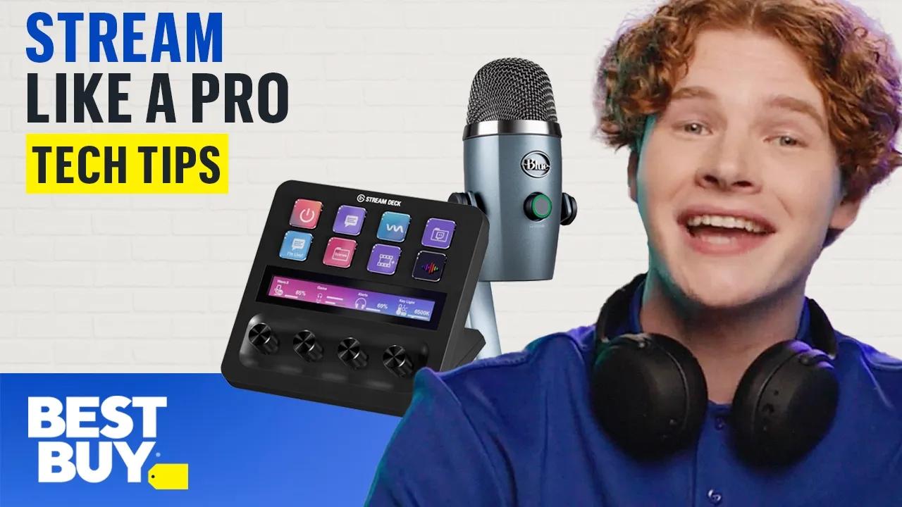 Tech to Help Improve Your Streaming Experience – Tech Tips from Best Buy thumbnail