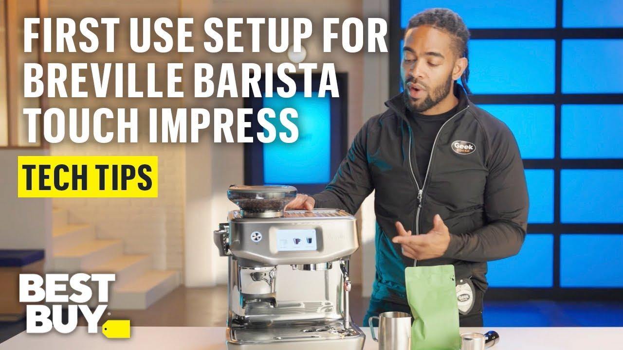 Get the Breville Barista Touch Impress Espresso Machine Ready to Use – Tech Tips from Best Buy thumbnail