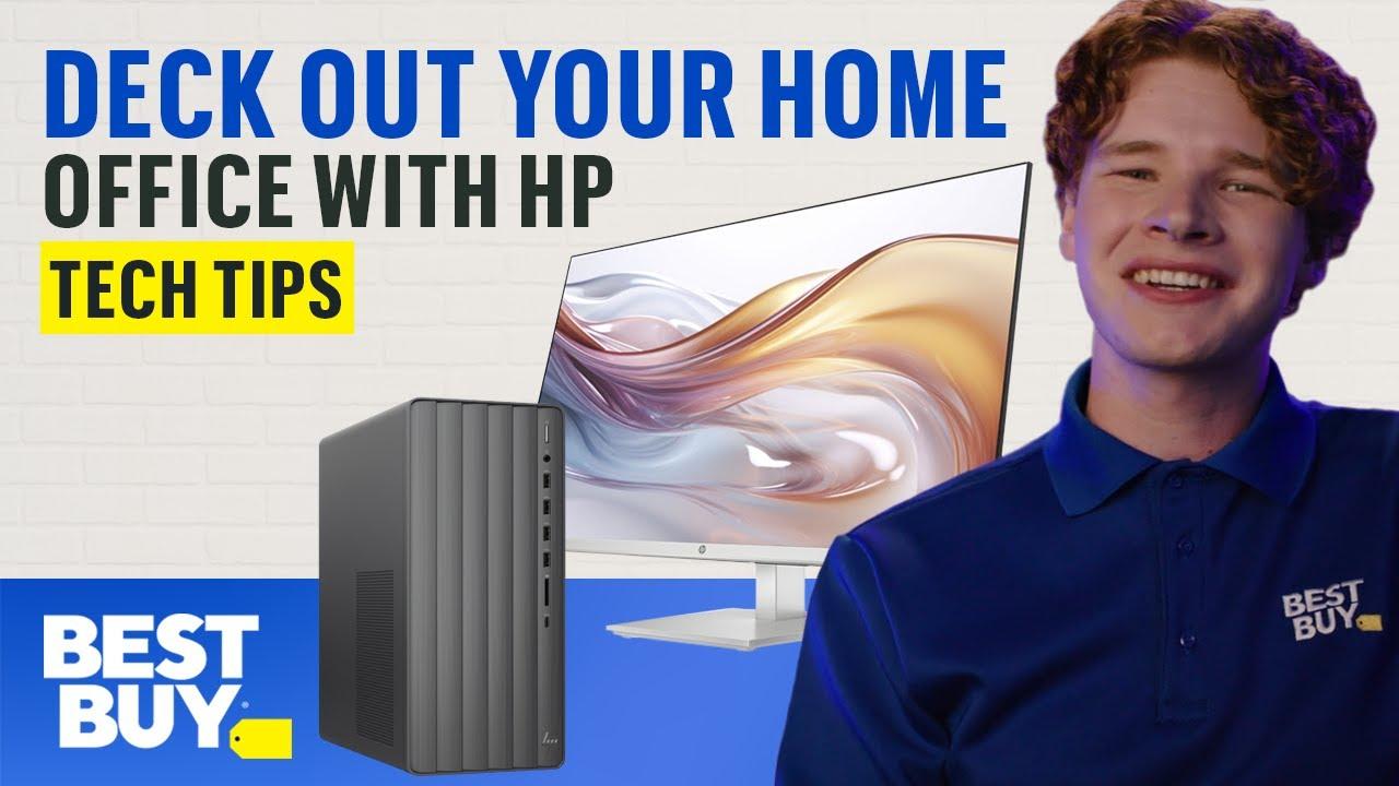 Your Complete Home Office Solution with HP – Tech Tips from Best Buy thumbnail