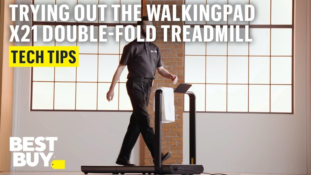 How to Use and Control the WalkingPad X21 Double-Fold Treadmill – Tech Tips from Best Buy thumbnail