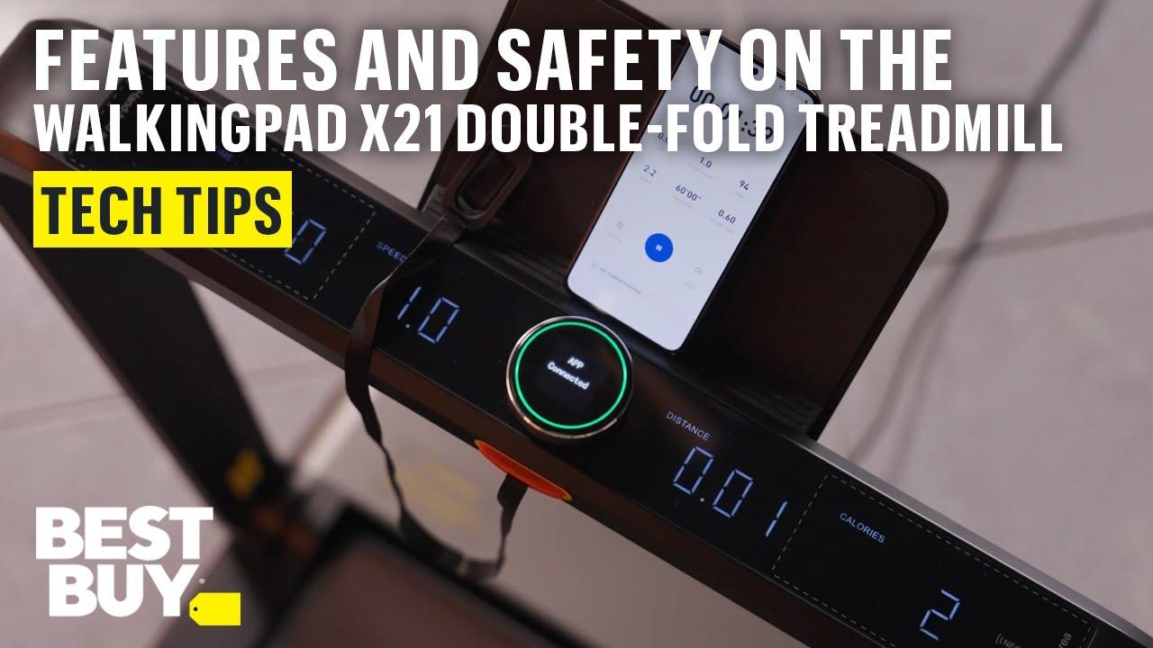 Safety and Settings on the WalkingPad X21 Double-Fold Treadmill – Tech Tips from Best Buy thumbnail