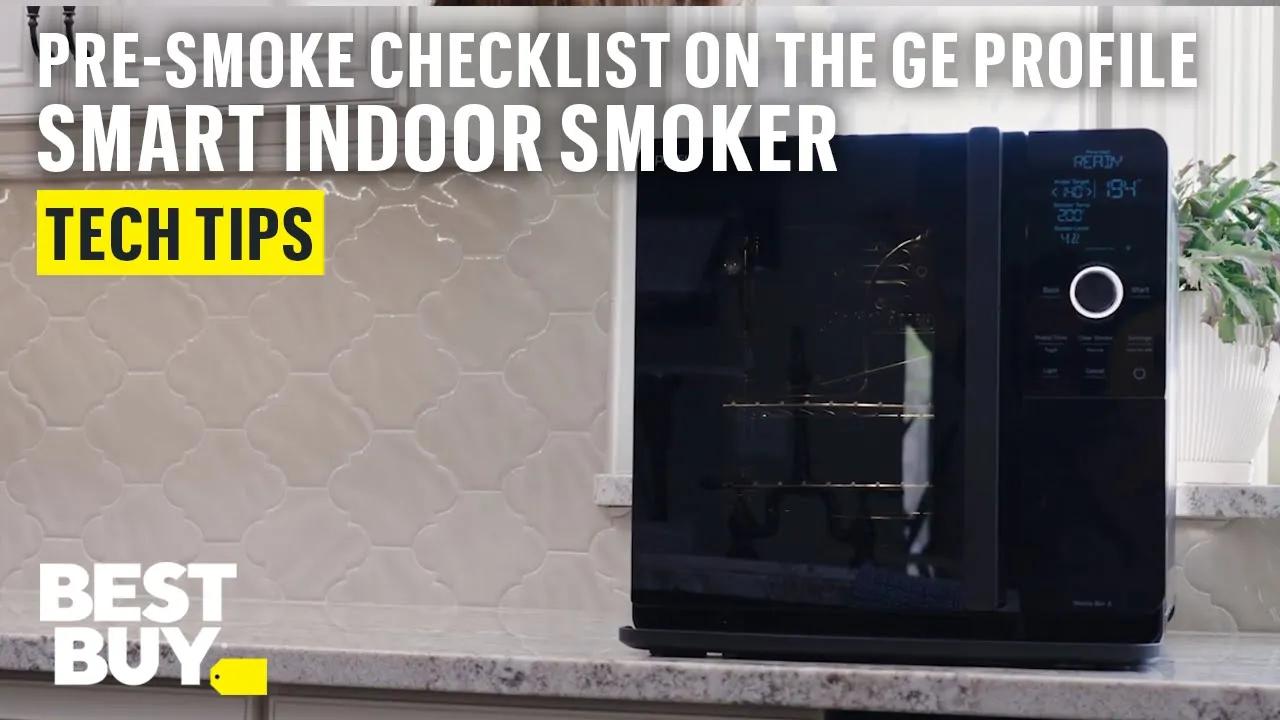 Pre-smoke Checklist on the GE Profile Smart Indoor Smoker – Tech Tips from Best Buy thumbnail