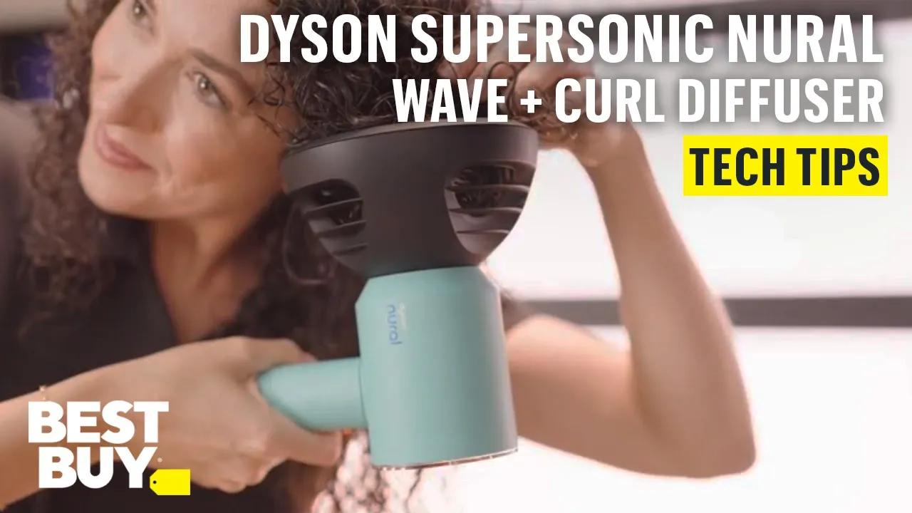 Using 2-in-1 Wave + Curl Diffuser on the Dyson Supersonic Nural Hair Dryer – Tech Tips from Best Buy thumbnail