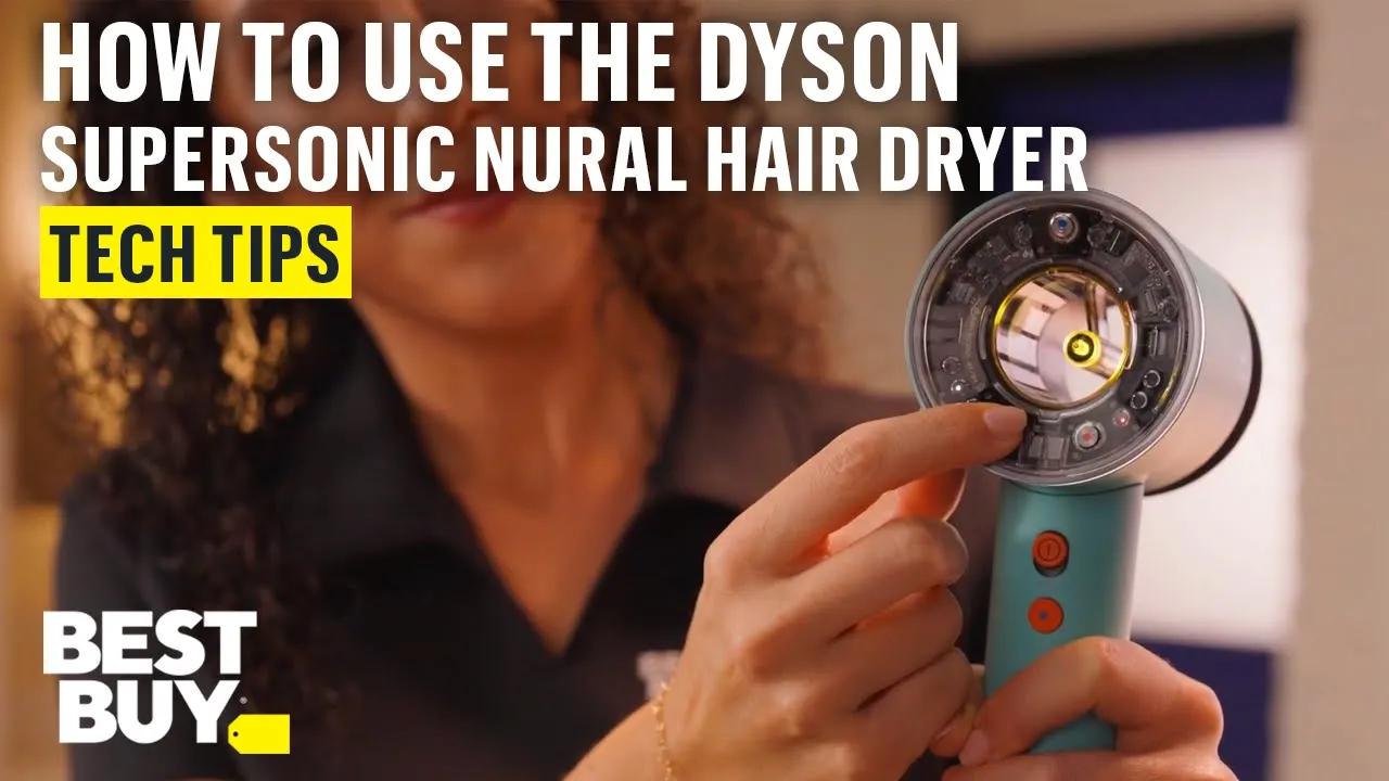 Controls on the Dyson Supersonic Nural Hair Dryer – Tech Tips from Best Buy thumbnail