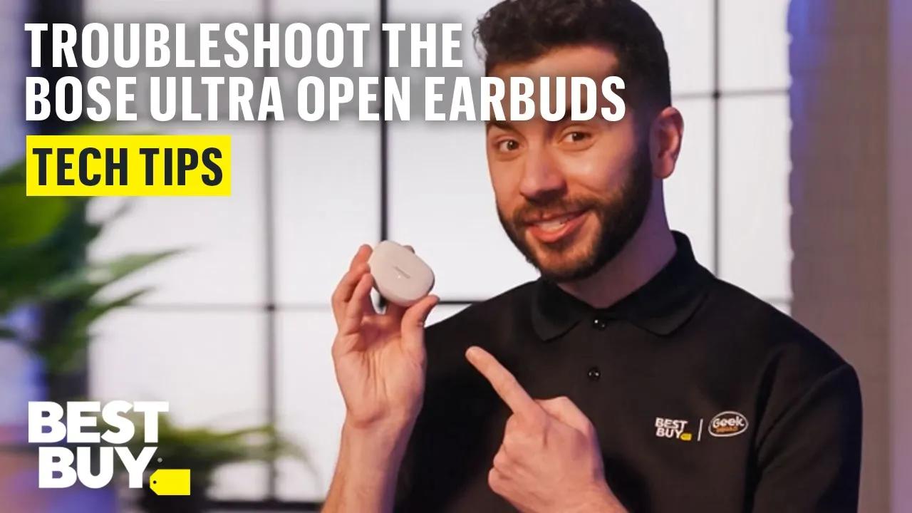 Troubleshooting the Bose Ultra Open Earbuds thumbnail