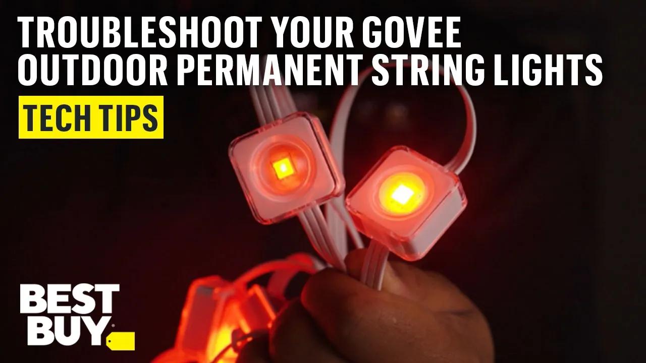 Troubleshooting Tips for the Govee Outdoor Permanent String Lights thumbnail