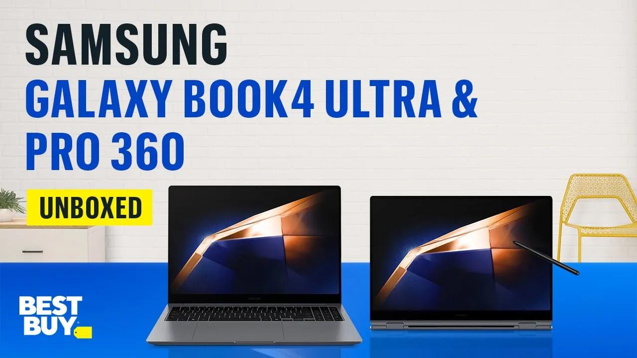 Samsung Galaxy Book4 Ultra & Pro 360 – from Best Buy thumbnail